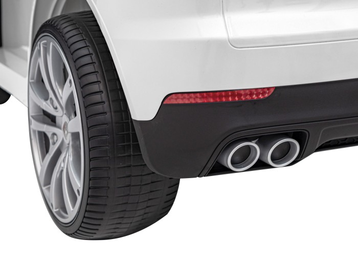 Porsche Cayenne S na akumulator dla dzieci Lakier Biały SUV + Pilot-20 7271 