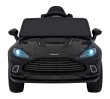 Aston Martin DBX na akumulator dla dzieci Czarny + Pilot + EVA + Pasy + Wolny Start + Audio LED-2 7272 