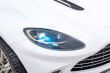 Aston Martin DBX na akumulator dla dzieci Biały + Pilot + EVA + Pasy + Wolny Start + Audio LED-12 7273 