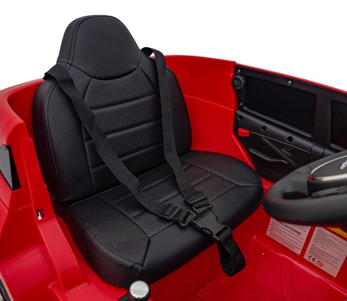 Aston Martin DBX na akumulator dla dzieci Czerwony + Pilot + EVA + Pasy + Wolny Start + Audio LED-12 7274 