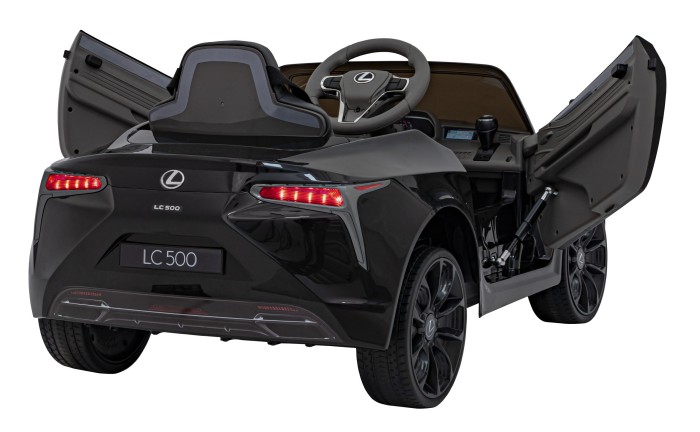 Lexus LC500 na akumulator dla dzieci Czarny + Pilot + Wolny Start + EVA + Audio LED-3 7275 