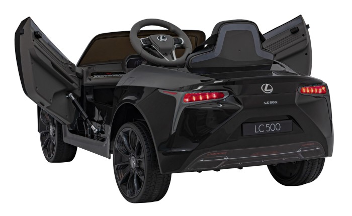 Lexus LC500 na akumulator dla dzieci Czarny + Pilot + Wolny Start + EVA + Audio LED-5 7275 