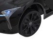 Lexus LC500 na akumulator dla dzieci Czarny + Pilot + Wolny Start + EVA + Audio LED-15 7275 