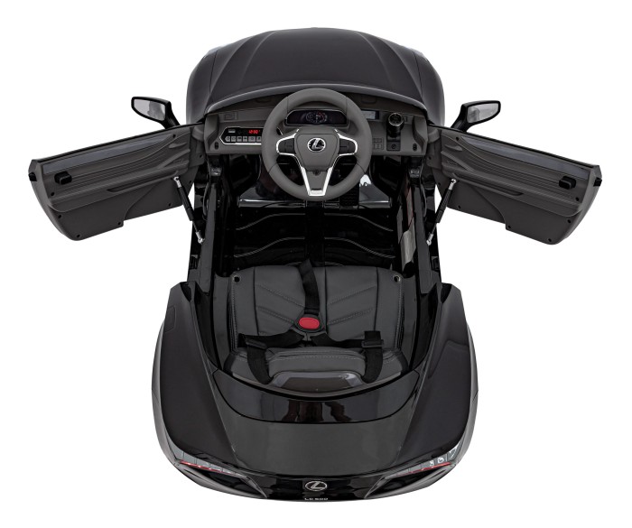Lexus LC500 na akumulator dla dzieci Czarny + Pilot + Wolny Start + EVA + Audio LED-20 7275 