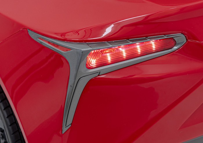 Lexus LC500 na akumulator dla dzieci Czerwony + Pilot + Wolny Start + EVA + Audio LED-7 7276 