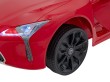 Lexus LC500 na akumulator dla dzieci Czerwony + Pilot + Wolny Start + EVA + Audio LED-10 7276 
