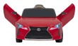 Lexus LC500 na akumulator dla dzieci Czerwony + Pilot + Wolny Start + EVA + Audio LED-14 7276 