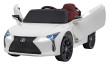 Lexus LC500 na akumulator dla dzieci Biały + Pilot + Wolny Start + EVA + Audio LED-3 7277 