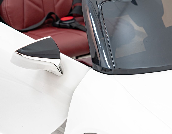 Lexus LC500 na akumulator dla dzieci Biały + Pilot + Wolny Start + EVA + Audio LED-14 7277 