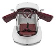 Lexus LC500 na akumulator dla dzieci Biały + Pilot + Wolny Start + EVA + Audio LED-16 7277 