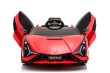 Lamborghini SIAN na akumulator dla dzieci Czerwony + Pilot + EVA + Wolny Start + Audio LED-6 7280 
