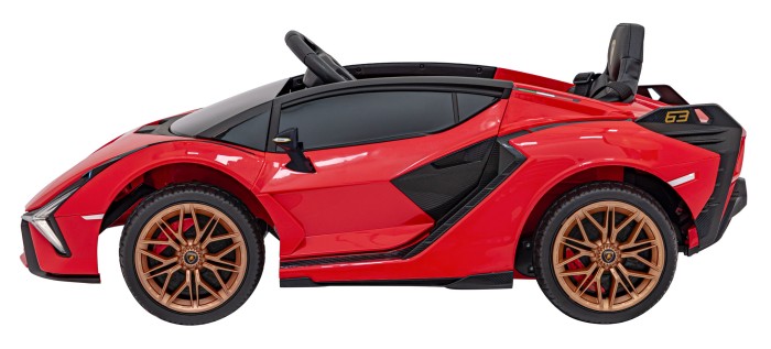 Lamborghini SIAN na akumulator dla dzieci Czerwony + Pilot + EVA + Wolny Start + Audio LED-9 7280 