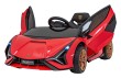 Lamborghini SIAN na akumulator dla dzieci Czerwony + Pilot + EVA + Wolny Start + Audio LED-14 7280 