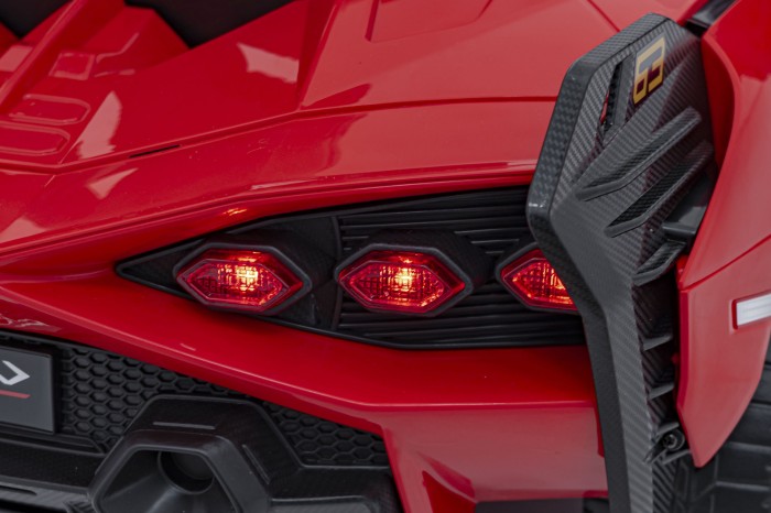 Lamborghini SIAN na akumulator dla dzieci Czerwony + Pilot + EVA + Wolny Start + Audio LED-20 7280 
