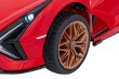 Lamborghini SIAN na akumulator dla dzieci Czerwony + Pilot + EVA + Wolny Start + Audio LED-23 7280 