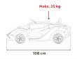 Lamborghini SIAN na akumulator dla dzieci Czerwony + Pilot + EVA + Wolny Start + Audio LED-26 7280 