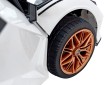Lamborghini SIAN na akumulator dla dzieci Biały + Pilot + EVA + Wolny Start + Audio LED-24 7281 