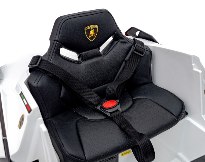 Lamborghini SIAN na akumulator dla dzieci Biały + Pilot + EVA + Wolny Start + Audio LED-25 7281 