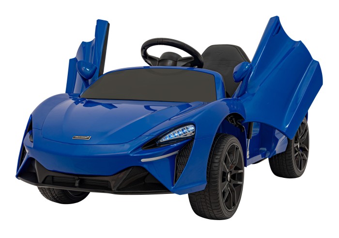 McLaren Artura na akumulator dla dzieci Niebieski + Napęd 4x4 + Pilot + Wolny Start + EVA + Audio LED-7 7282 