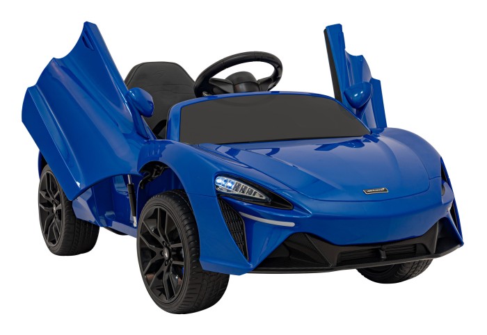 McLaren Artura na akumulator dla dzieci Niebieski + Napęd 4x4 + Pilot + Wolny Start + EVA + Audio LED-8 7282 