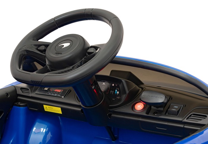 McLaren Artura na akumulator dla dzieci Niebieski + Napęd 4x4 + Pilot + Wolny Start + EVA + Audio LED-9 7282 