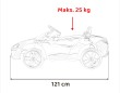 McLaren Artura na akumulator dla dzieci Czerwony + Napęd 4x4 + Pilot + Wolny Start + EVA + Audio LED-22 7283 