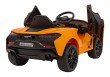 McLaren Artura na akumulator dla dzieci Pomarańczowy + Napęd 4x4 + Pilot + Wolny Start + EVA + Audio LED-2 7284 