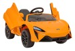 McLaren Artura na akumulator dla dzieci Pomarańczowy + Napęd 4x4 + Pilot + Wolny Start + EVA + Audio LED-6 7284 