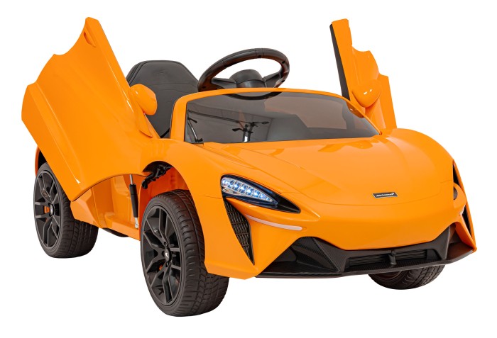 McLaren Artura na akumulator dla dzieci Pomarańczowy + Napęd 4x4 + Pilot + Wolny Start + EVA + Audio LED-6 7284 