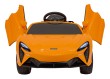 McLaren Artura na akumulator dla dzieci Pomarańczowy + Napęd 4x4 + Pilot + Wolny Start + EVA + Audio LED-7 7284 