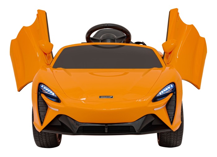 McLaren Artura na akumulator dla dzieci Pomarańczowy + Napęd 4x4 + Pilot + Wolny Start + EVA + Audio LED-7 7284 