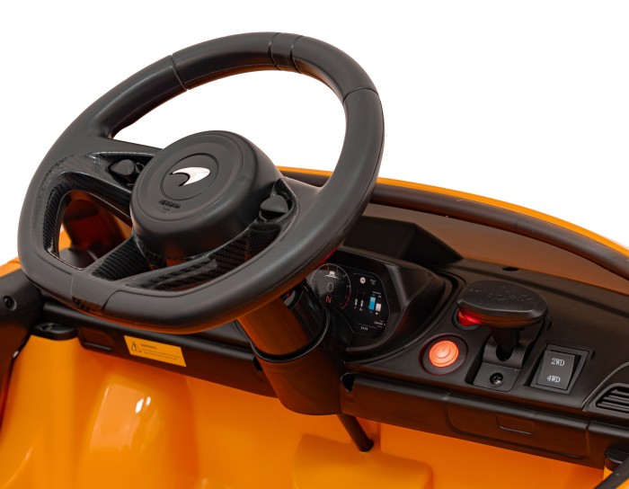 McLaren Artura na akumulator dla dzieci Pomarańczowy + Napęd 4x4 + Pilot + Wolny Start + EVA + Audio LED-9 7284 