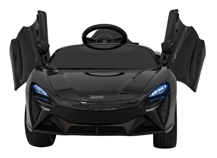 McLaren Artura na akumulator dla dzieci Czarny + Napęd 4x4 + Pilot + Wolny Start + EVA + Audio LED-7 7285 