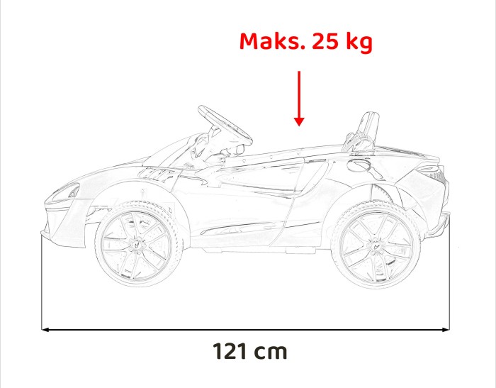 McLaren Artura na akumulator dla dzieci Czarny + Napęd 4x4 + Pilot + Wolny Start + EVA + Audio LED-13 7285 
