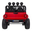 Auto terenowe OFF-ROAD 3.0 dla dzieci Czerwony + Pilot + Wolny Start + Pasy + Audio LED-6 7286 
