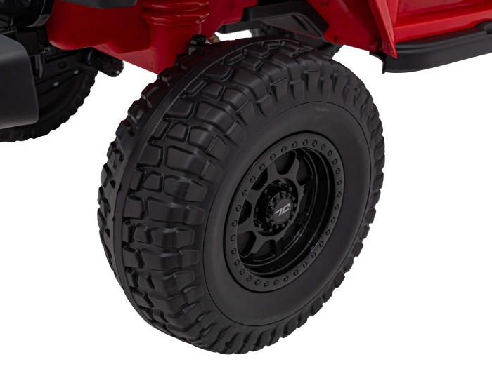 Auto terenowe OFF-ROAD 3.0 dla dzieci Czerwony + Pilot + Wolny Start + Pasy + Audio LED-11 7286 