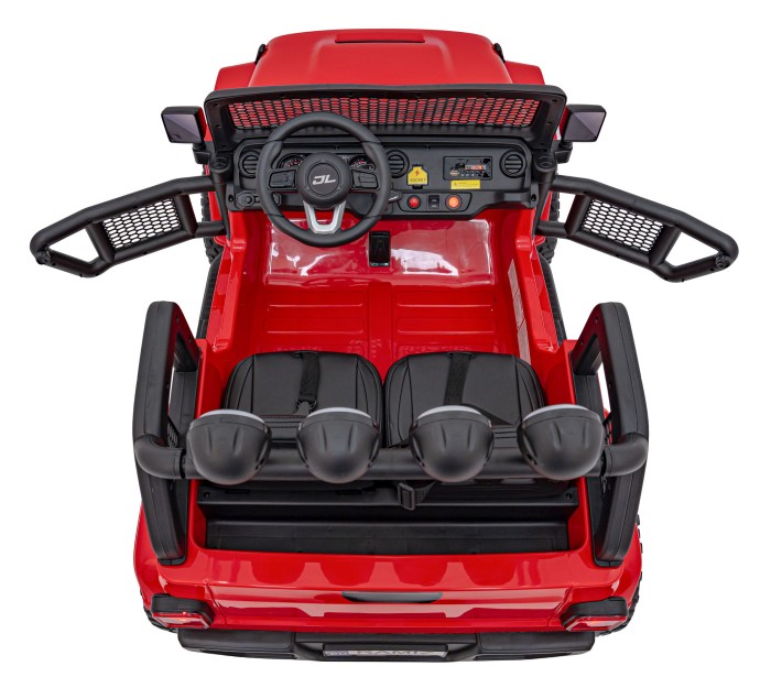 Auto terenowe OFF-ROAD 3.0 dla dzieci Czerwony + Pilot + Wolny Start + Pasy + Audio LED-18 7286 