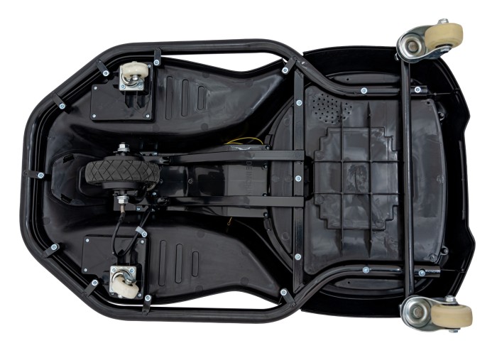 Pojazd Racing Drifter na akumulator dla dzieci Czarny + Funkcja driftu + Audio LED-19 7287 