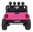 Auto terenowe OFF-ROAD 3.0 dla dzieci Różowy + Pilot + Wolny Start + Pasy + Audio LED-6 7288 