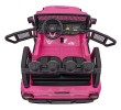 Auto terenowe OFF-ROAD 3.0 dla dzieci Różowy + Pilot + Wolny Start + Pasy + Audio LED-15 7288 