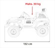 Auto terenowe OFF-ROAD 3.0 dla dzieci Różowy + Pilot + Wolny Start + Pasy + Audio LED-18 7288 
