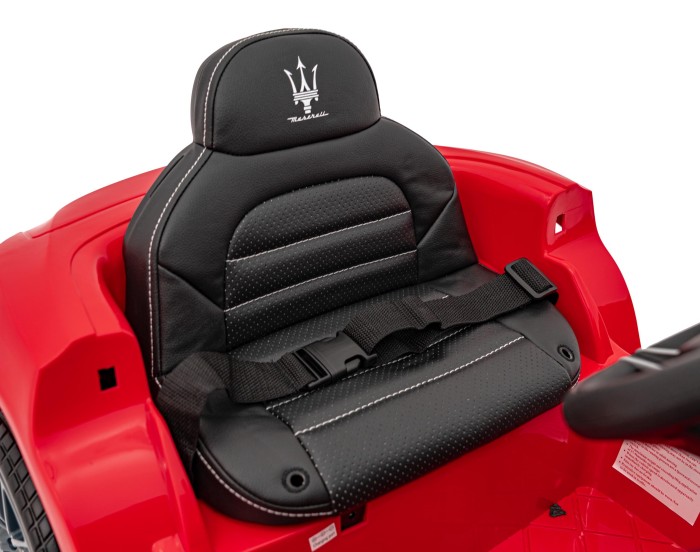 Maserati Ghibli na akumulator dla dzieci Czerwony + Pilot + EVA + Wolny Start + LED Audio-15 7289 