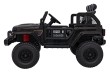 Auto terenowe OFF-ROAD 3.0 dla dzieci Czarny + Pilot + Wolny Start + Pasy + Audio LED-4 7290 