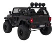 Auto terenowe OFF-ROAD 3.0 dla dzieci Czarny + Pilot + Wolny Start + Pasy + Audio LED-5 7290 