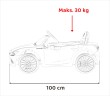 Maserati Ghibli na akumulator dla dzieci Czarny + Pilot + EVA + Wolny Start + LED Audio-2 7291 