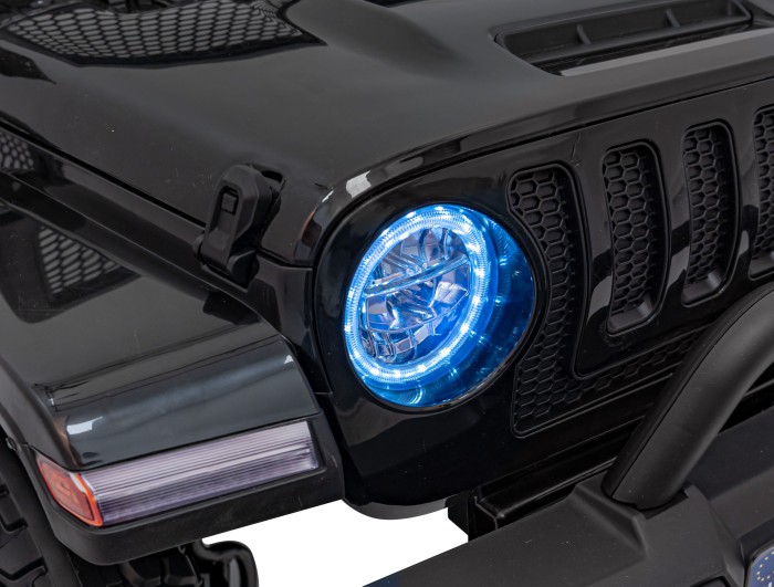 Auto terenowe OFF-ROAD 3.0 dla dzieci Czarny + Pilot + Wolny Start + Pasy + Audio LED-13 7290 