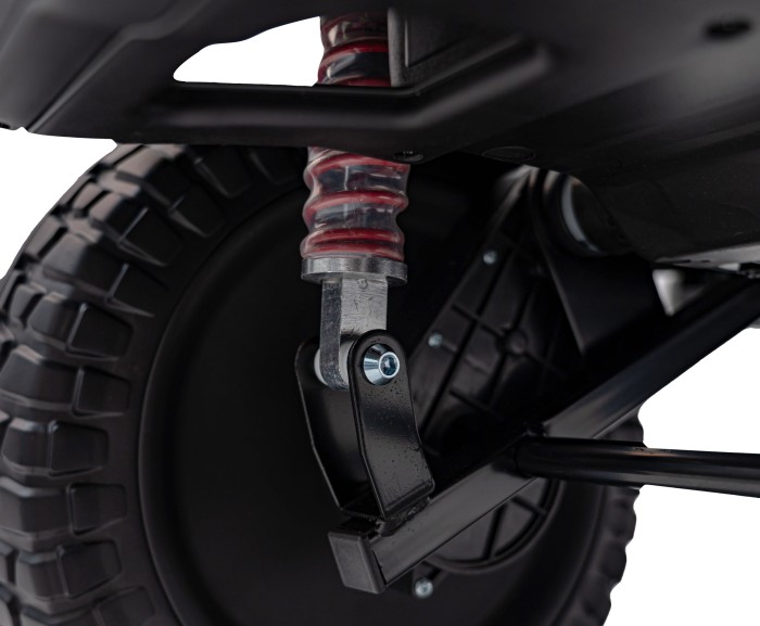 Auto terenowe OFF-ROAD 3.0 dla dzieci Czarny + Pilot + Wolny Start + Pasy + Audio LED-18 7290 