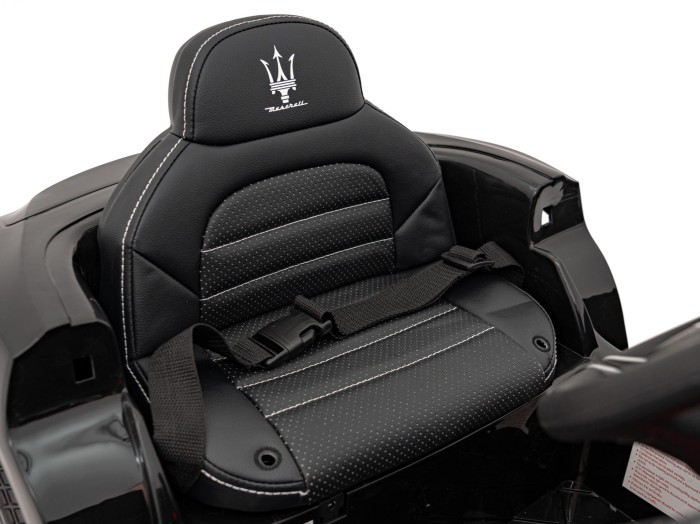 Maserati Ghibli na akumulator dla dzieci Czarny + Pilot + EVA + Wolny Start + LED Audio-11 7291 