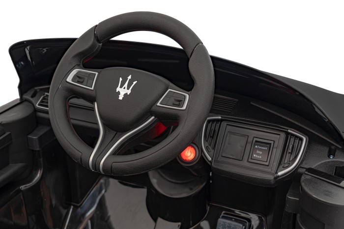 Maserati Ghibli na akumulator dla dzieci Czarny + Pilot + EVA + Wolny Start + LED Audio-13 7291 