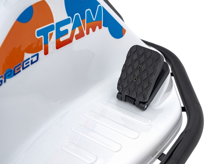 Pojazd Racing Drifter na akumulator dla dzieci Biały + Funkcja driftu + Audio LED-8 7292 